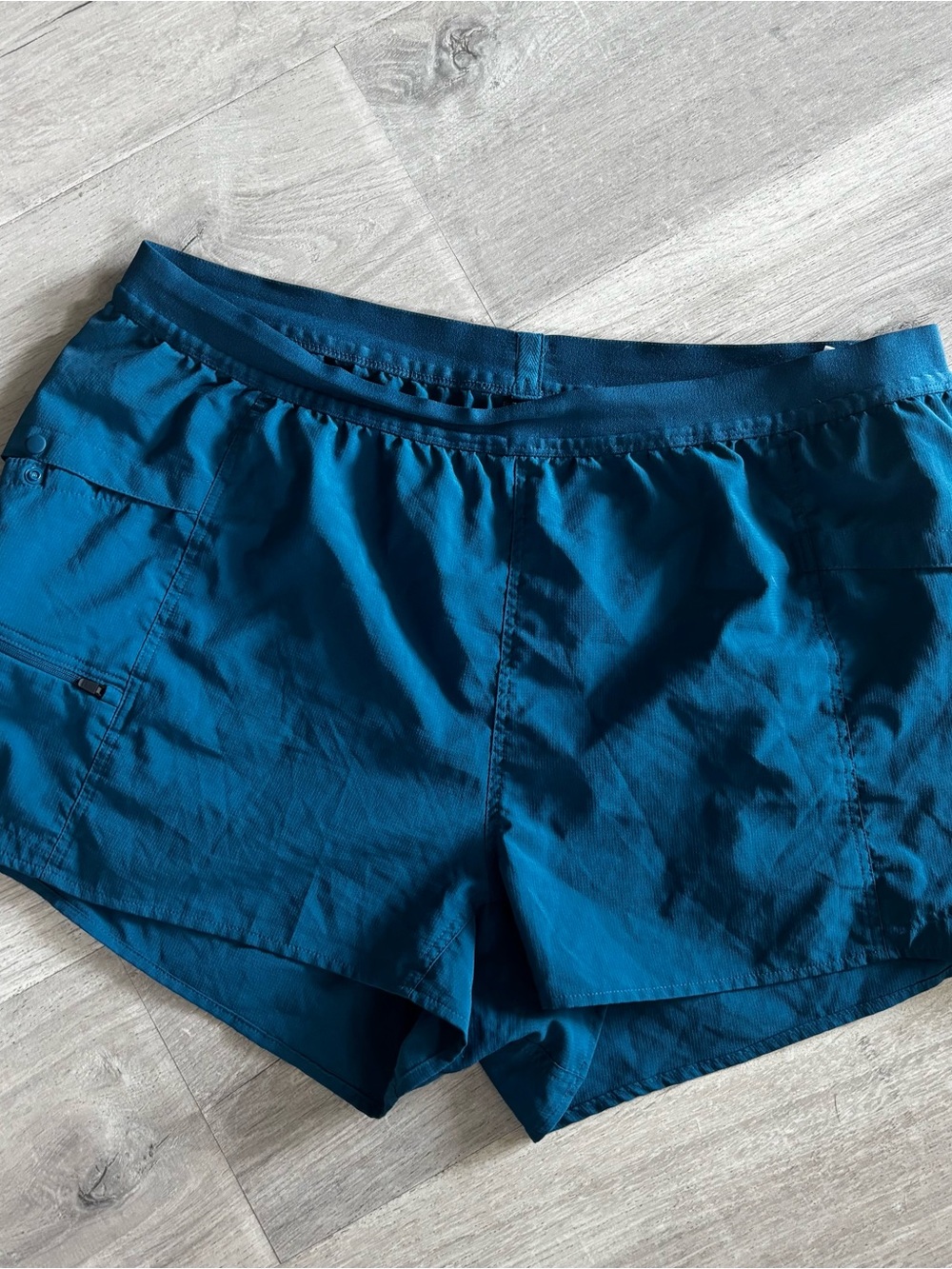Mountain Hardwear Women's Teal Athletic Shorts